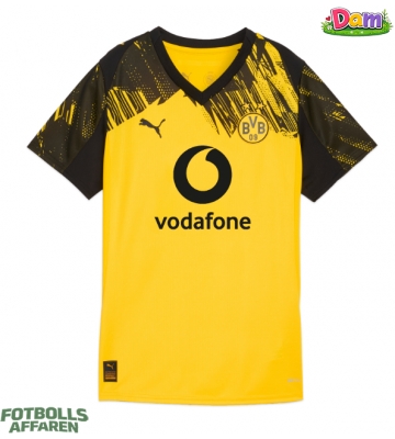 Borussia Dortmund Hemmatröja Kvinnor 2025-26 Kortärmad
